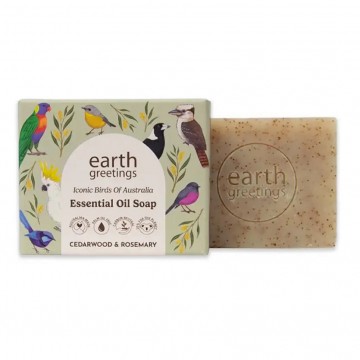 Essential Oil Soap | Iconic Birds Of Australia | Cedarwood + Rosemary